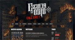 Desktop Screenshot of escueladeodio.net